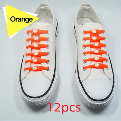 Silicone Elastic Multi-size Horn-shaped Shoelaces Silicone Elastic Multi-size Horn-shaped Shoelaces J&E Discount Store 