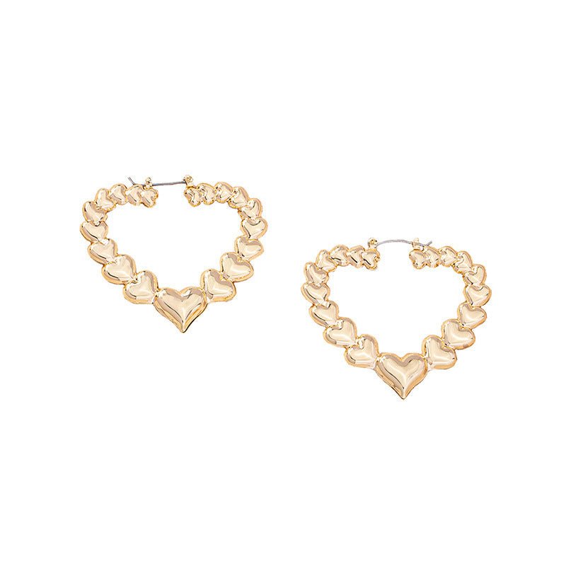 Love Heart Earrings Women Love Heart Earrings Women J&E Discount Store 