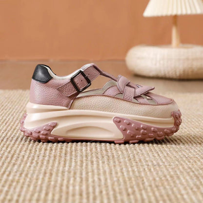 Breathable Platform Sandals Women's Fashion Hollowed-out Breathable Platform Sandals J&E Discount Store 