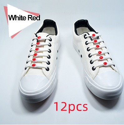 Silicone Elastic Multi-size Horn-shaped Shoelaces Silicone Elastic Multi-size Horn-shaped Shoelaces J&E Discount Store 