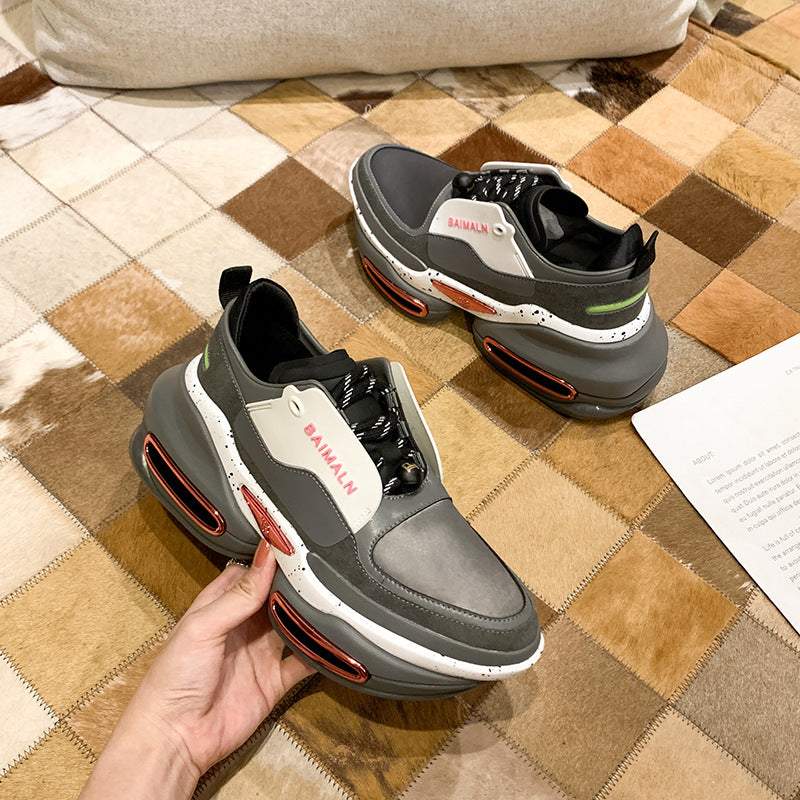 Hollow Stretch Platform Heightened Casual Sneakers Hollow Stretch Platform Heightened Casual Sneakers J&E Discount Store 