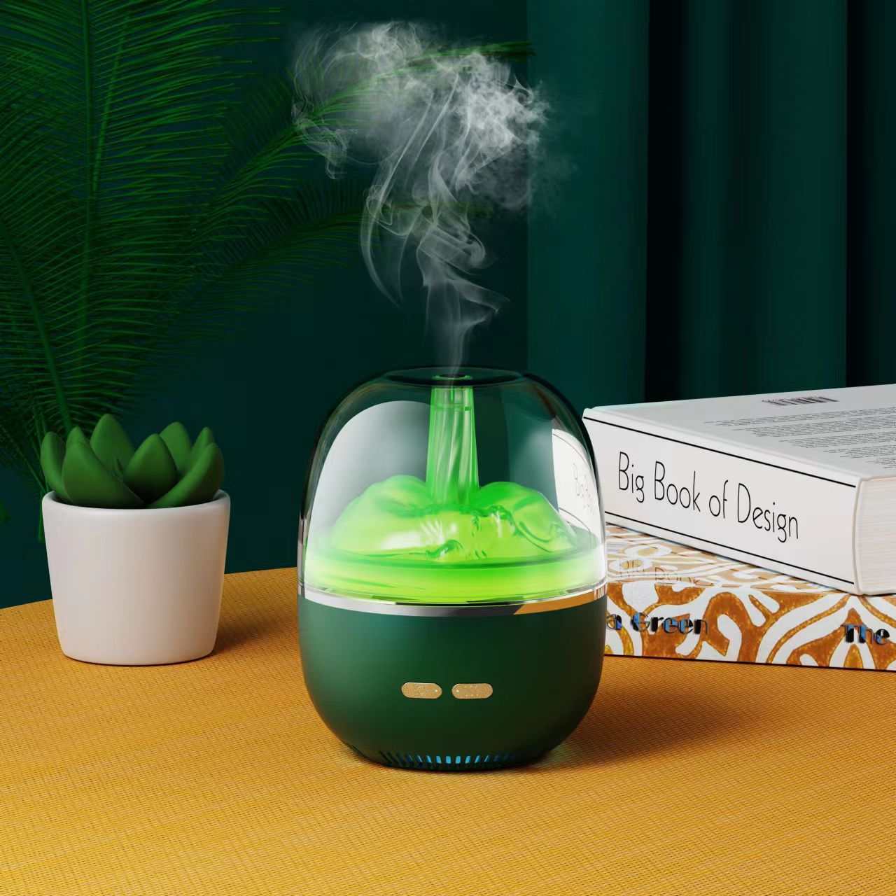 Air Humidifier Essential Oil Ultrasonic Aromatherapy Atomizer Colorful Light Heavy Fog Volume Office Home Accessories - J&E Discount Store