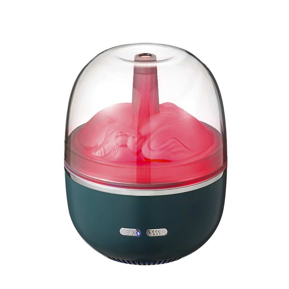 Air Humidifier Essential Oil Ultrasonic Aromatherapy Atomizer Colorful Light Heavy Fog Volume Office Home Accessories - J&E Discount Store