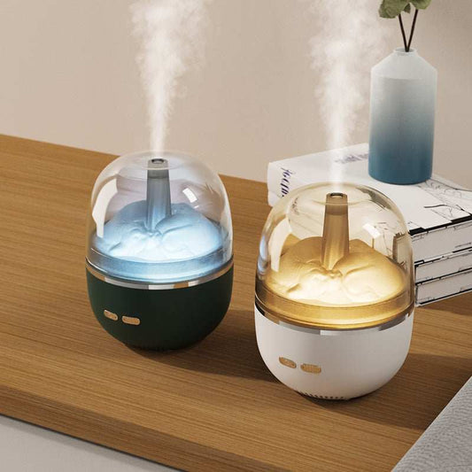Air Humidifier Essential Oil Ultrasonic Aromatherapy Atomizer Colorful Light Heavy Fog Volume Office Home Accessories - J&E Discount Store