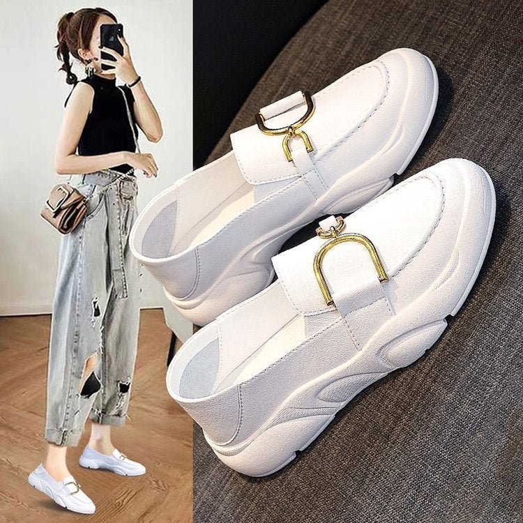 -match Summer Leather Casual Shoes All-match Summer Leather Casual Shoes For Students J&E Discount Store 