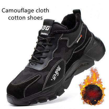 Men' Men's Safety Shoes Anti-smashing And Anti-piercing Steel Toe J&E Discount Store 