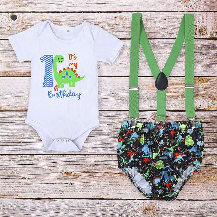 Baby Romper set- Birthday Baby Romper set- Birthday J&E Discount Store 