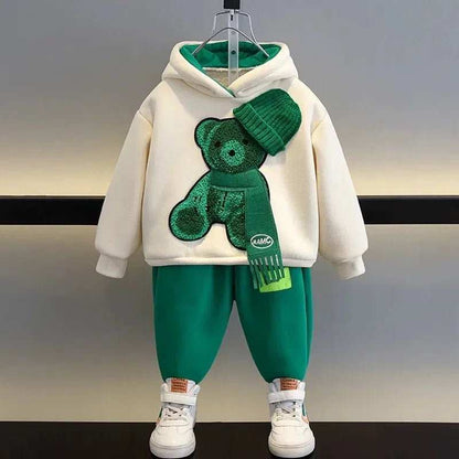 Girls' Fashionable Spring Boys' And Girls' Fashionable Spring And Autumn Sweater set J&E Discount Store 