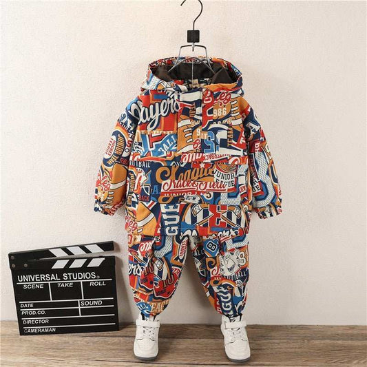 Stylish Suit Spring Boys' s Stylish Suit Spring And Autumn Two-piece Suit J&E Discount Store 