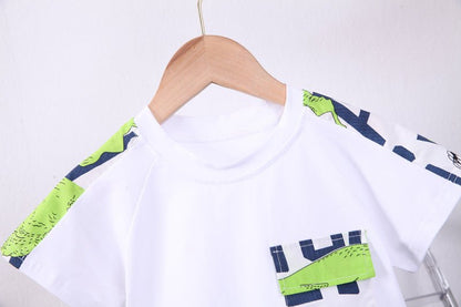 Boys' Summer Suit New Fashionable Short Sleeve - J&E Discount Store