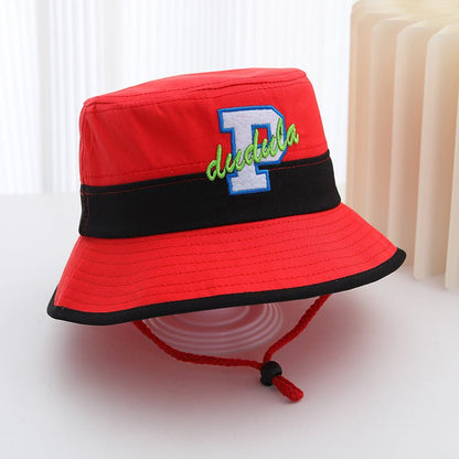 Bucket Hat Baby Spring And Autumn Thin Summer Child Sun-proof Sun Protection Sun Hat - J&E Discount Store