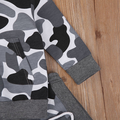 Camouflage Set Sweatshirt And Pants - J&E Discount Store