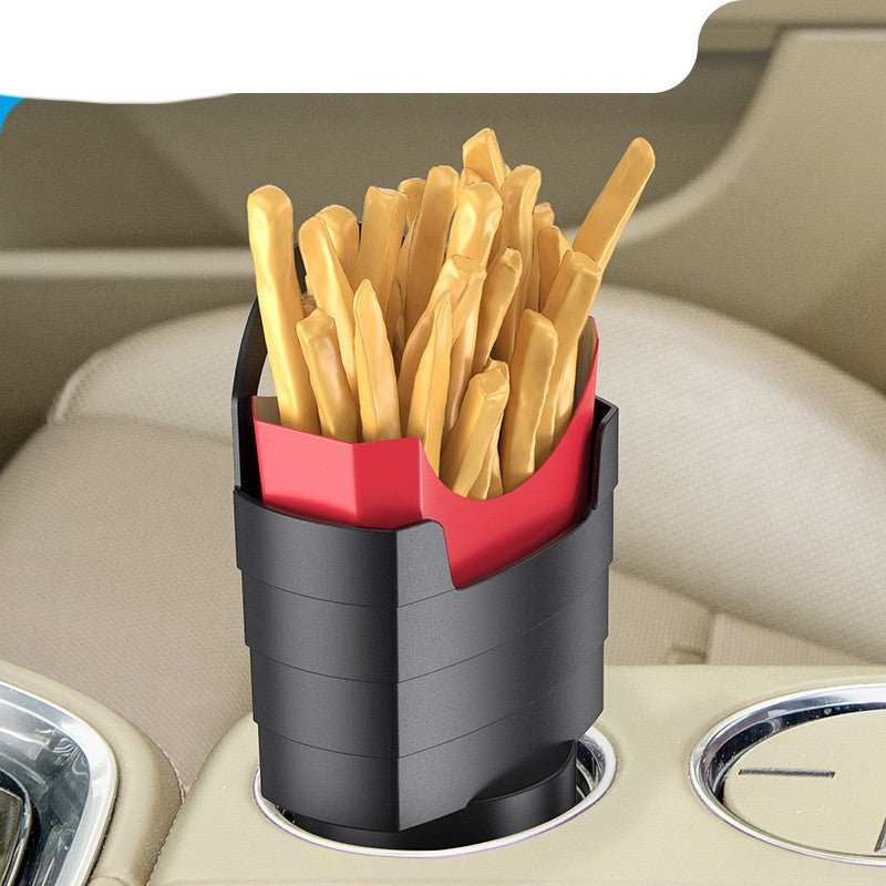 Car French Fries Cup Holder Black - J&E Discount Store