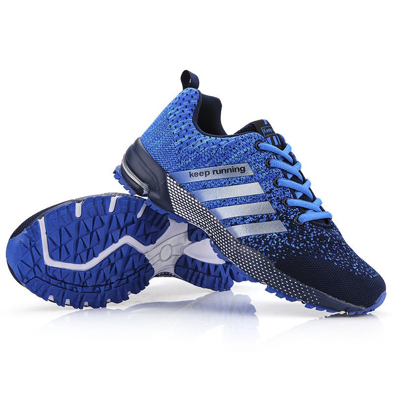Casual Breathable Fly Woven Mesh Sneakers - J&E Discount Store