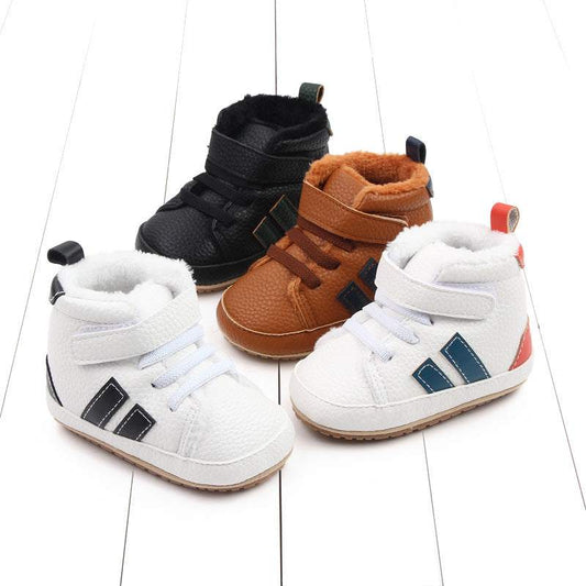 Sports Soft-sole Cotton Shoes High-top Baby Shoes Baby' Sports Soft-sole Cotton Shoes High-top Baby Shoes Baby's Shoes J&E Discount Store 