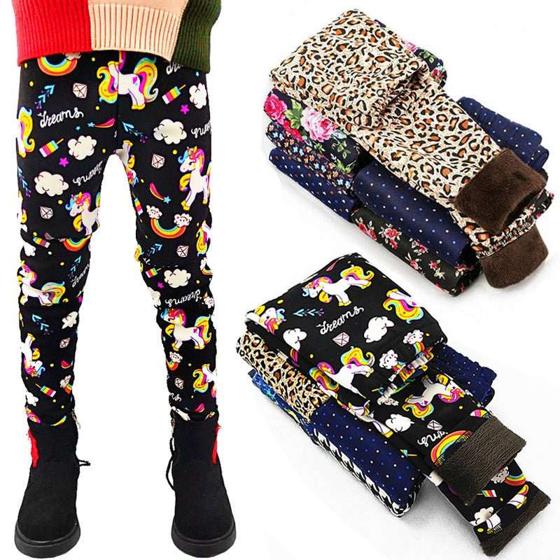 Children's Velvet Leggings - J&E Discount Store