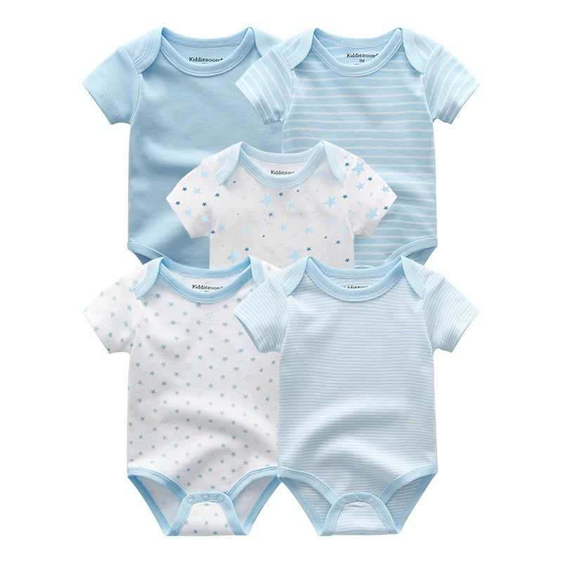 Cotton XINGX 19-piece Set Baby Rompers Pants Hat Gloves Combination Set - J&E Discount Store