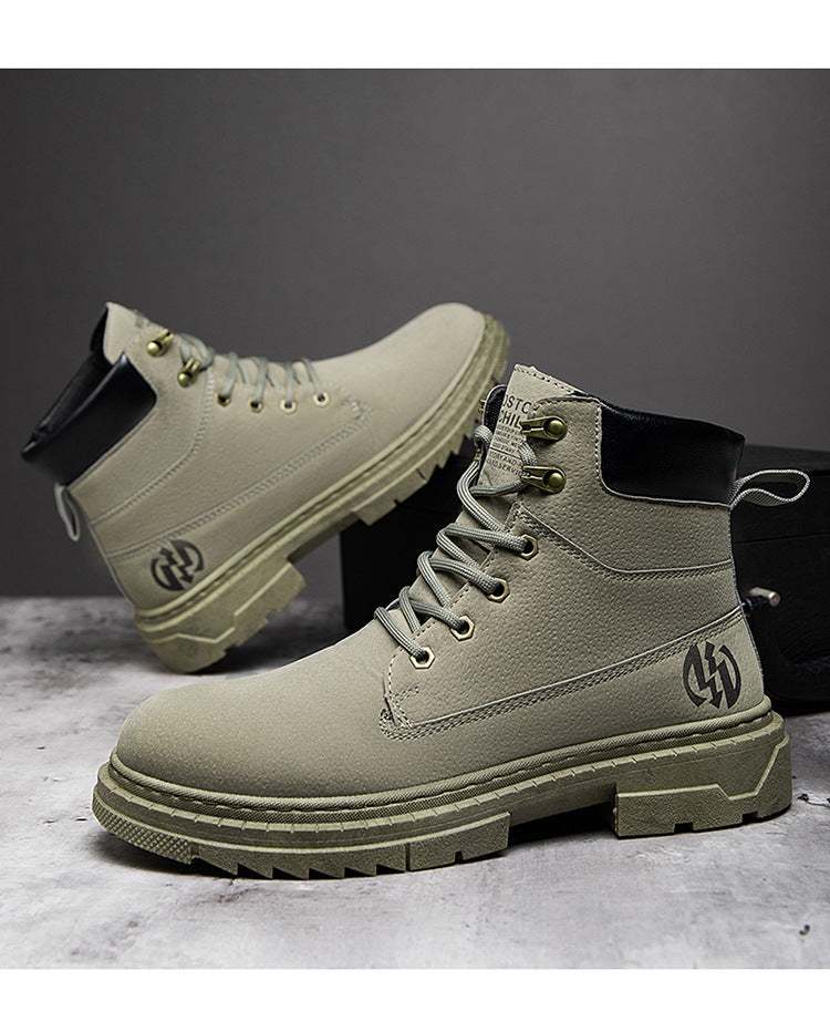 Mens Casual High Top Martin Boots Mens Casual High Top Martin Boots J&E Discount Store 