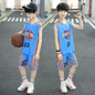 Sleeveless Two-piece Suit Quick-drying  Boy Polo Shirt Suit