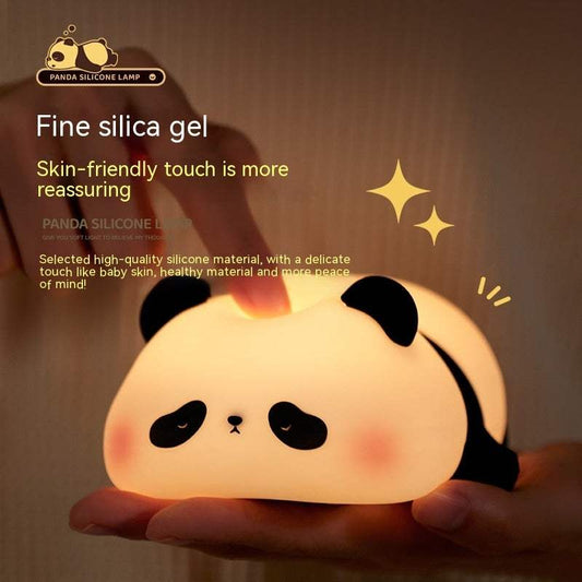 Small Panda Silicone Night Light- Ambient lighting