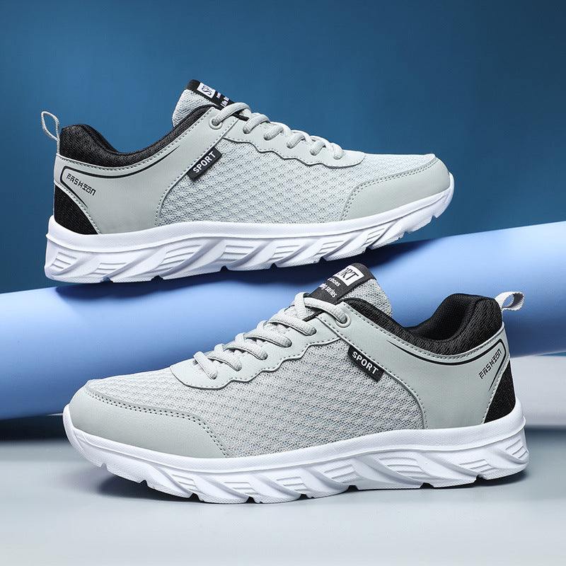 Shoes Mesh Casual Solid Soft Sole Large Size Sports Shoes Men's Shoes Mesh Casual Solid Soft Sole Large Size J&E Discount Store 